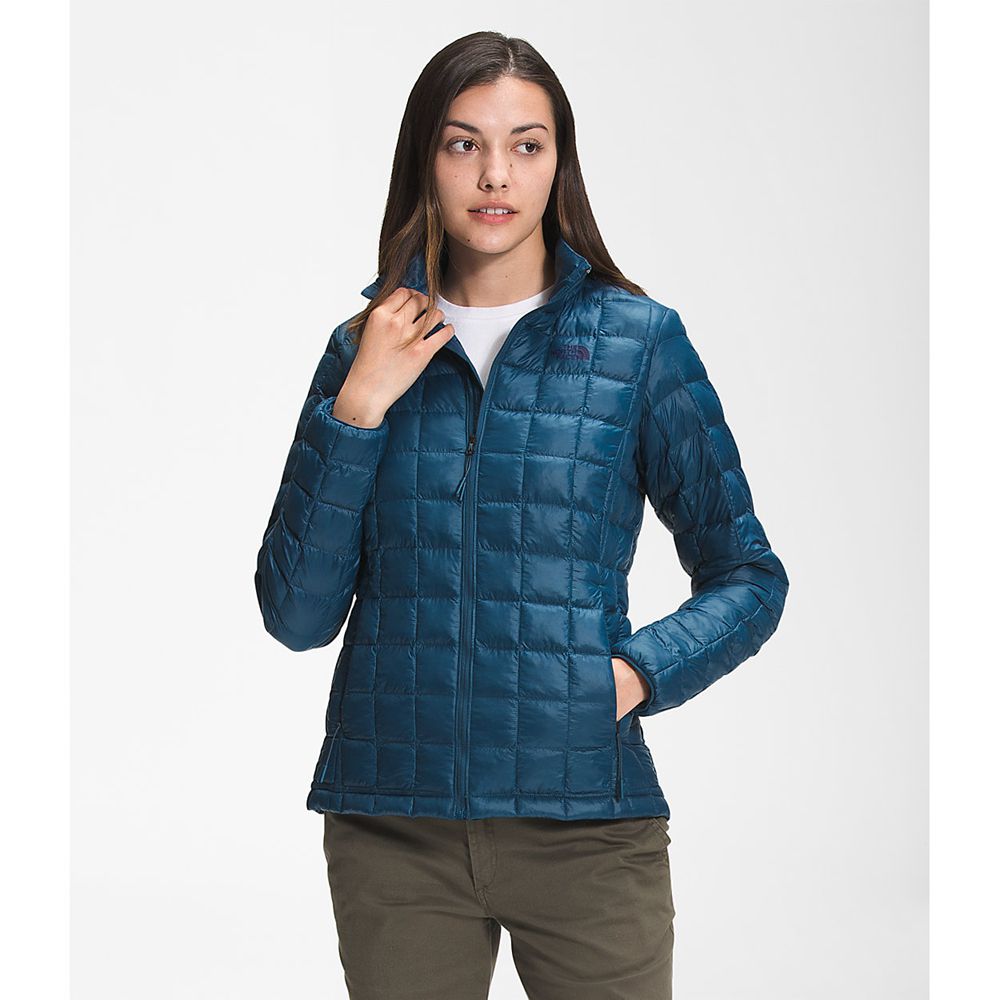 The North Face Insulated Jacket Womens Australia - The North Face Thermoball™ Eco Blue (UKE-472618)